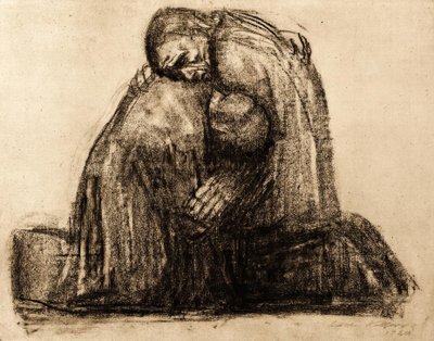 Rodzice autorstwa Käthe Kollwitz
