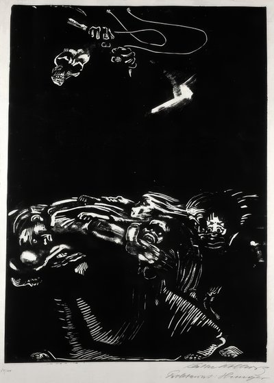 K.Kollwitz, Głód autorstwa Käthe Kollwitz