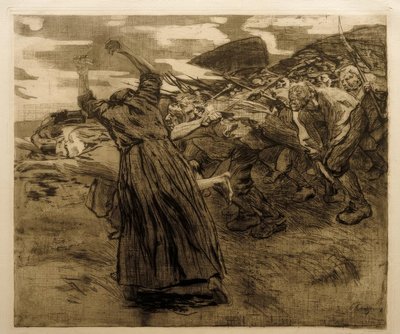 Kathe Kollwitz, Losbruch autorstwa Käthe Kollwitz