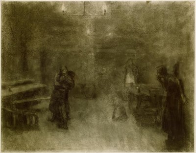Käthe Kollwitz, scena z Germinal autorstwa Käthe Kollwitz