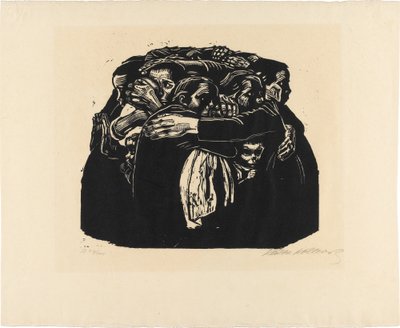 Wojna, arkusz 6: Matki autorstwa Käthe Kollwitz