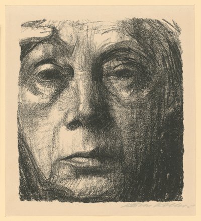 Autoportret autorstwa Käthe Kollwitz