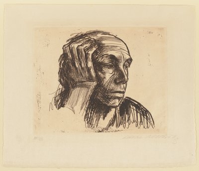 Autoportret autorstwa Käthe Kollwitz