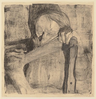 Plansza 3 z cyklu „Wojna chłopska” autorstwa Käthe Kollwitz