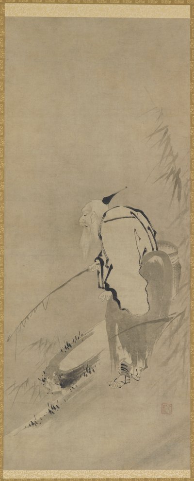 Wędkarstwo Chiang Tzu-ya autorstwa Kaiho Yusho