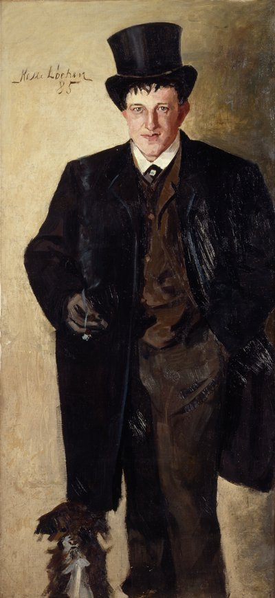 Autoportret autorstwa Kalle (1865 93) Lochen
