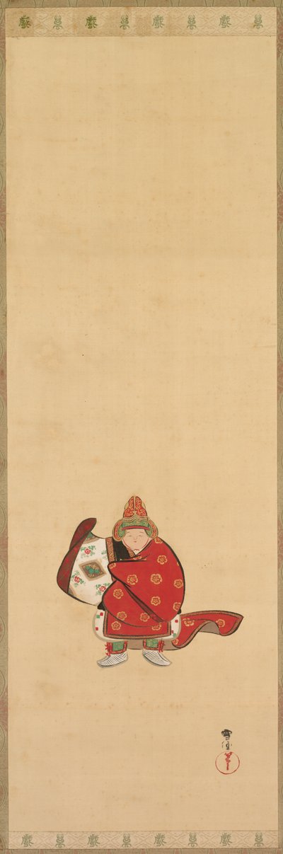 Tancerka Bugaku autorstwa Kamisaka Sekka