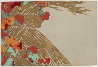 Flowers of a Hundred Worlds (Momoyogusa): Ivy (Tsuta) autorstwa Kamisaka Sekka