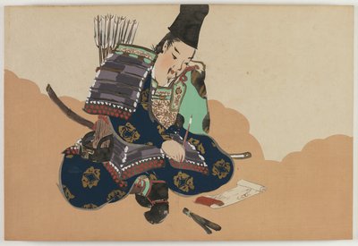 Czwórki światów Fundred (Momo Yogusa): Tairano Tadari Nori (Tada Nori) autorstwa Kamisaka Sekka