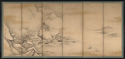 Cztery pory roku autorstwa Kanō Tan’yū