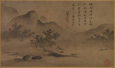 Krajobraz autorstwa Kano Motonobu