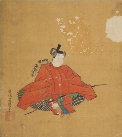 Poeta nieśmiertelny, XVII wiek. autorstwa Kano Shoun