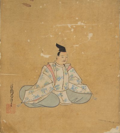 Poeta nieśmiertelny, XVII wiek. autorstwa Kano Shoun