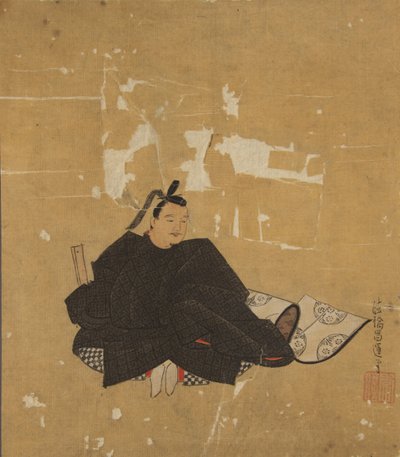 Poeta nieśmiertelny, XVII wiek. autorstwa Kano Shoun