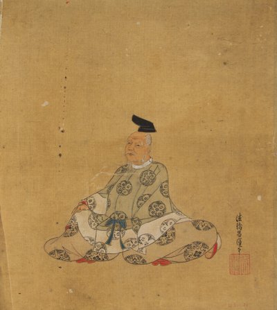Poeta nieśmiertelny, XVII wiek. autorstwa Kano Shoun