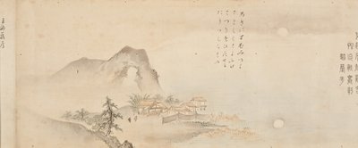 Osiem widoków rzek Xiao i Xiang, 1675. autorstwa Kano Toun