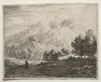 Cztery Góry. autorstwa Karel Dujardin