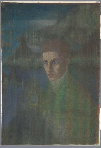 Henri van Booven jako młody kapłan (Posąg Kapłana Van Boovena) autorstwa Karel de Nerée tot Babberich