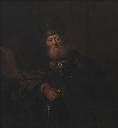 Aron jako Arcykapłan autorstwa Karel van III Mander