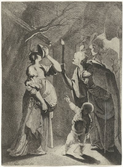 Ceres i Stellio autorstwa Karel van Mander (III)