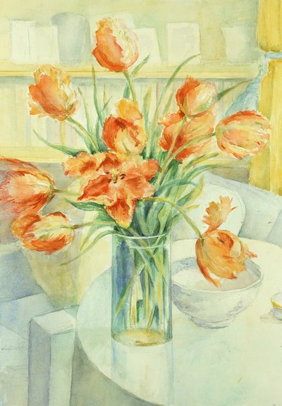 Artyści Tulipany w Salonie autorstwa Karen Armitage