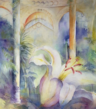 Lilia w Syon House autorstwa Karen Armitage