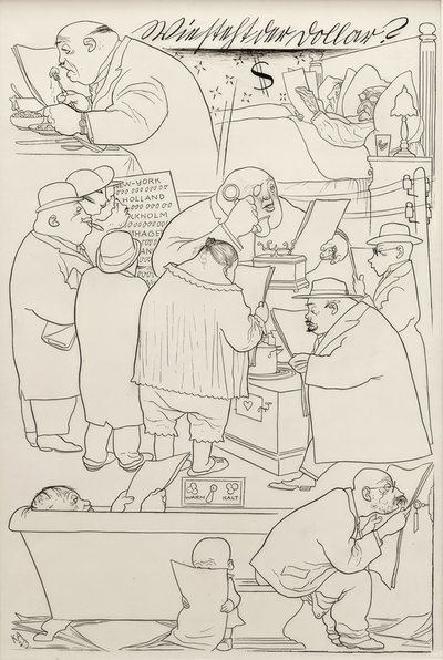 Jak radzi sobie dolar autorstwa Karl Arnold