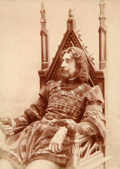 Wielki Książę Konstantyn Konstantynowicz Rosji jako Hamleta, 1900 autorstwa Karl August Fischer