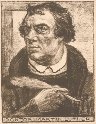 Marcin Luter autorstwa Karl Bauer