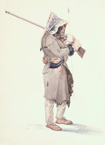 Pasesick-Kaskutau autorstwa Karl Bodmer