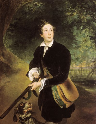 Portret Aleksieja Konstantinowicza Tołstoja autorstwa Karl Bryullov
