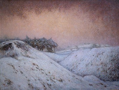 Opady śniegu autorstwa Karl Fredrick Nordstrom