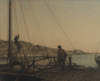 Nabrzeże autorstwa Karl Fredrick Nordstrom