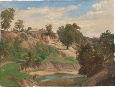 Nad rzeką Pedernales autorstwa Karl Friedrich Hermann Lungkwitz