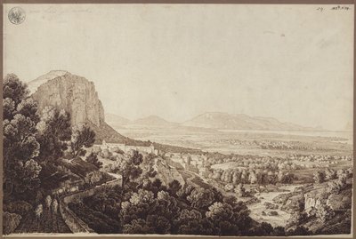 „Widok doliny Partinico na Sycylii” autorstwa Karl Friedrich Schinkel