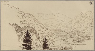 Dolina Gastein autorstwa Karl Friedrich Schinkel