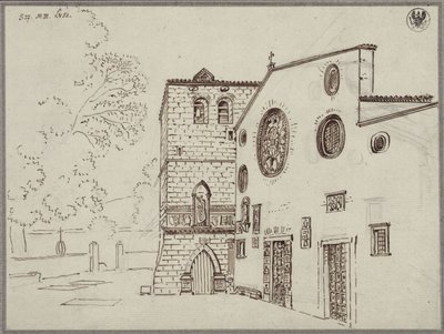 Katedra San Giusto w Trieście autorstwa Karl Friedrich Schinkel