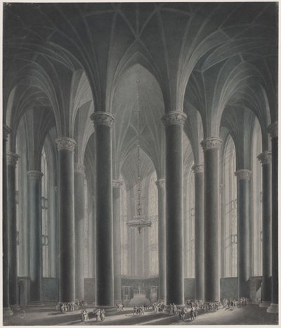 Rezydencja księcia. Widok wnętrza autorstwa Karl Friedrich Schinkel
