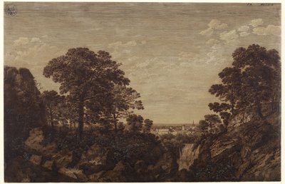 Okolica Tivoli autorstwa Karl Friedrich Schinkel