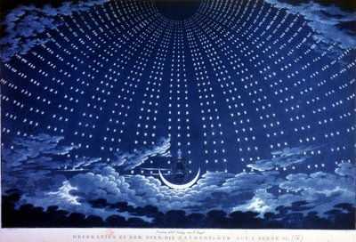Ustawiony przez Schinkela autorstwa Karl Friedrich Schinkel