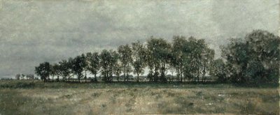 Na skraju lasu (olej na płótnie) autorstwa Karl Heffner
