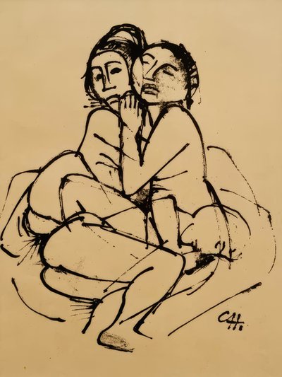 Gniazdo autorstwa Karl Hofer