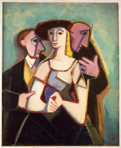 Spór autorstwa Karl Hofer