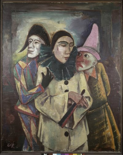 Zamaskowani  autorstwa Karl Hofer