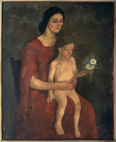 Thilde Hofer z Carlino autorstwa Karl Hofer