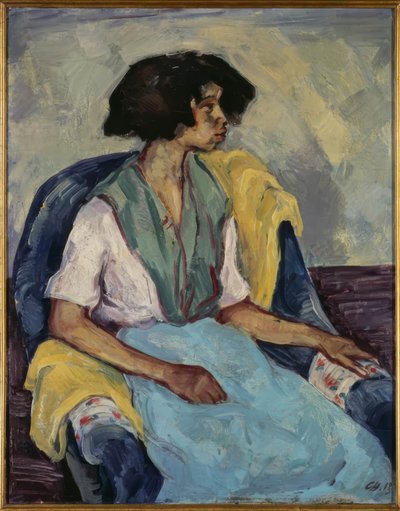 Cyganka autorstwa Karl Hofer