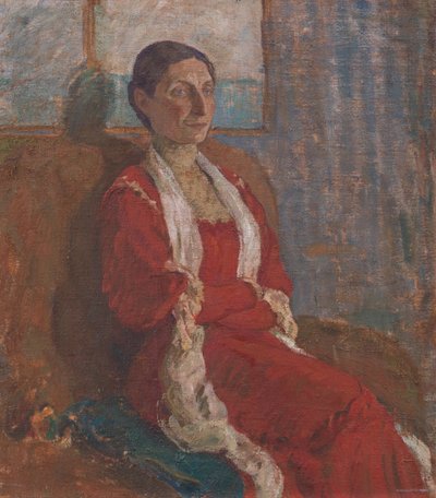 Portret pani Berthy Brandstrup autorstwa Karl Isakson