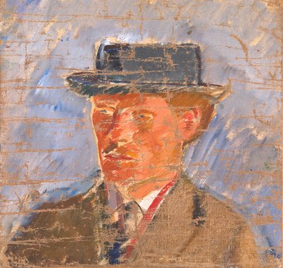 Portret malarza Edvarda Weie autorstwa Karl Isakson