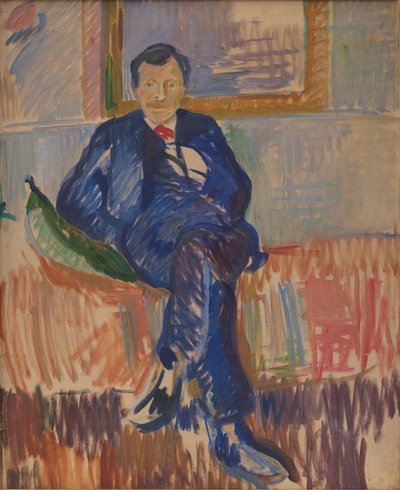 Portret malarza Karla Schou autorstwa Karl Isakson