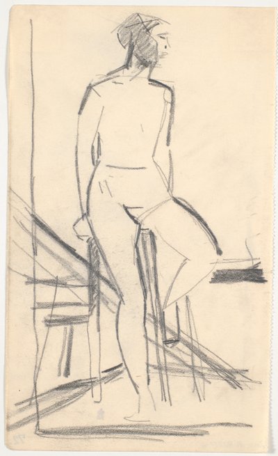 Siedzący model autorstwa Karl Isakson